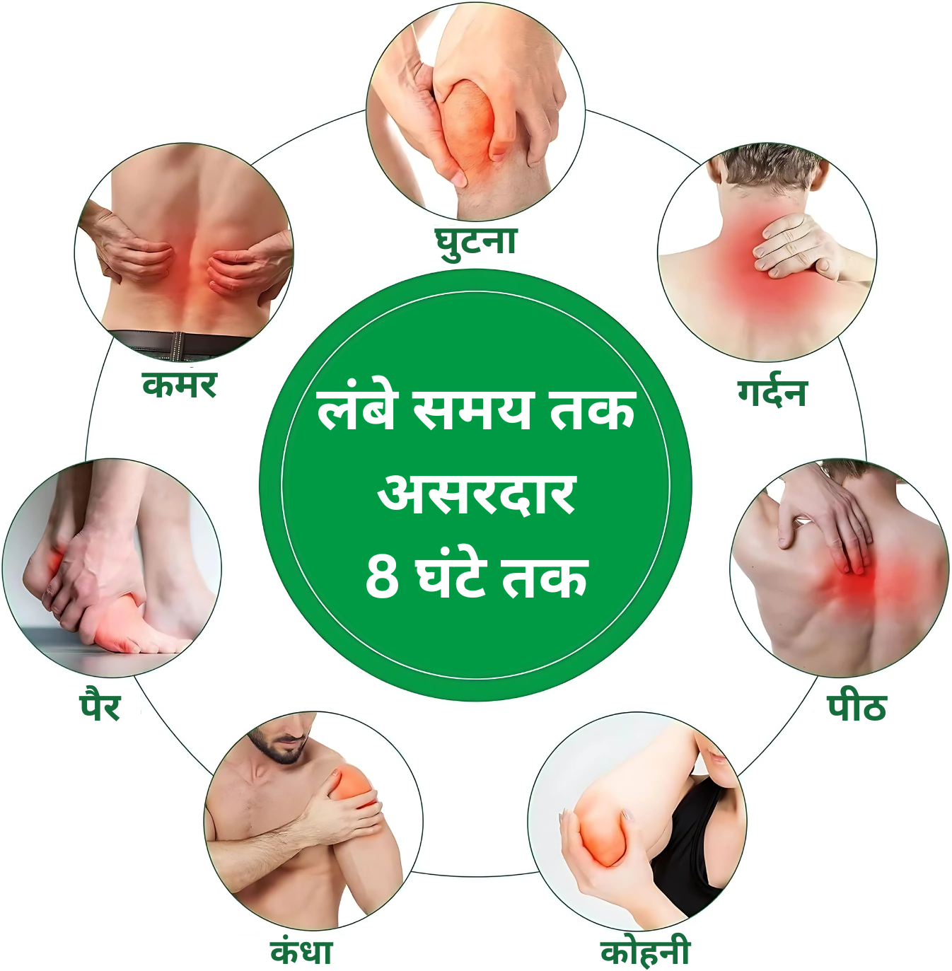 जड़ी-बूटी घुटने दर्द राहत पैचेज़ + मुफ्त हर्बल तेल की बोतल (स्वतंत्रता दिवस ऑफ़र)
