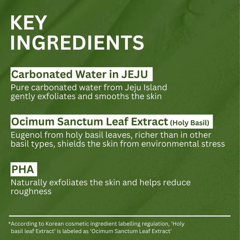 Holy Basil Bubble Deep Cleansing Mask (BUY 1 GET 1 FREE)