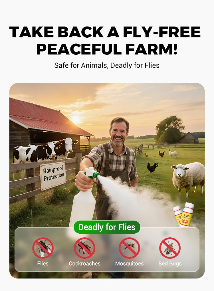 Universal High-Efficiency and Safe Fly Control Agent (BUY 1 GET 1 FREE)