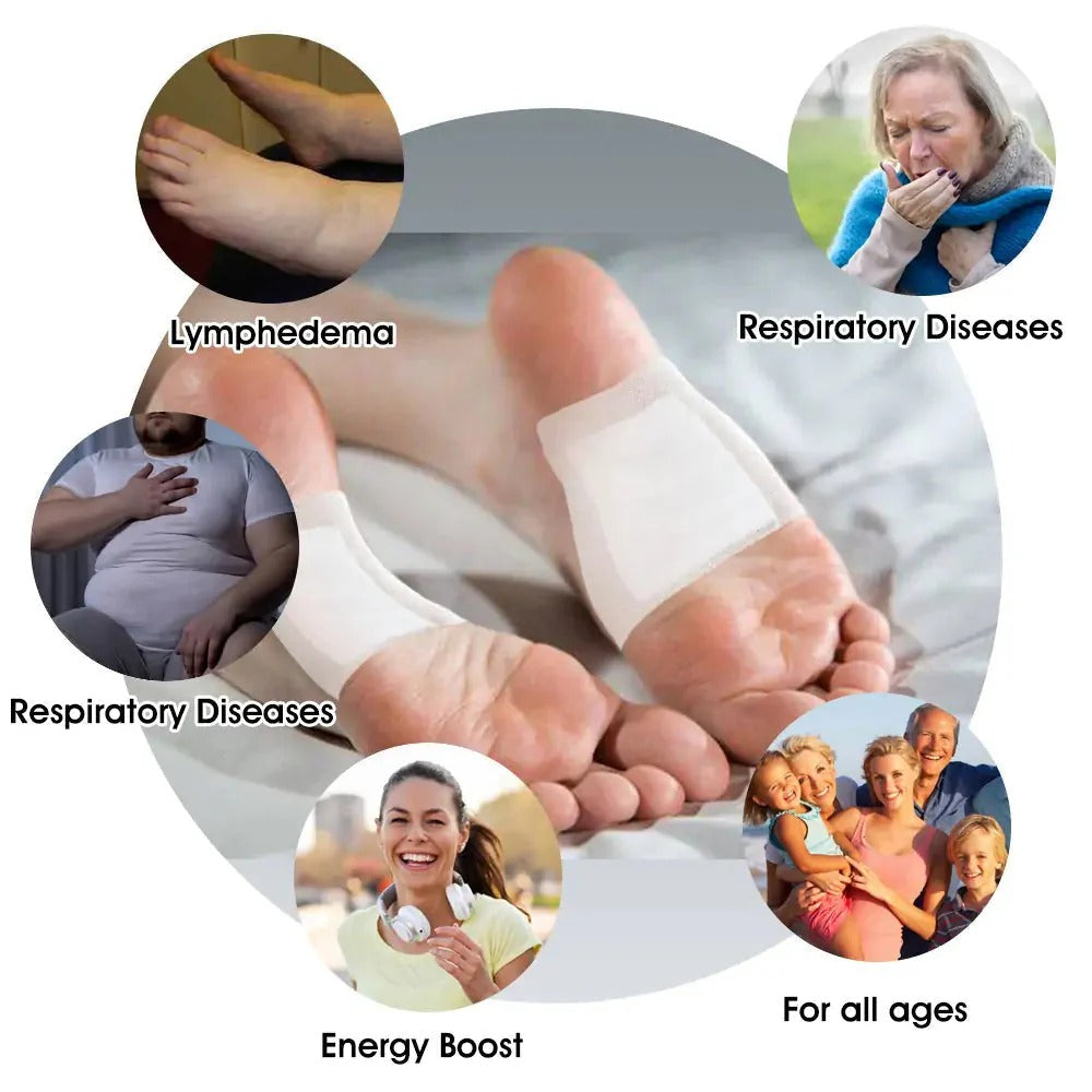 Bee Venom Lymphatic Drainage & Slimming Foot Patches 🌿👣 (BUY 10 GET 10 FREE)