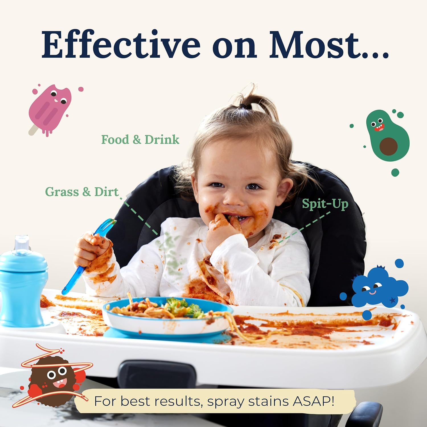 "Embrace Life, Leave Stains Behind!"
