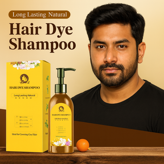 ✨Japanese Long Lasting Natural Hair Dye Shampoo for MEN (Buy 1 Get 1 Free)