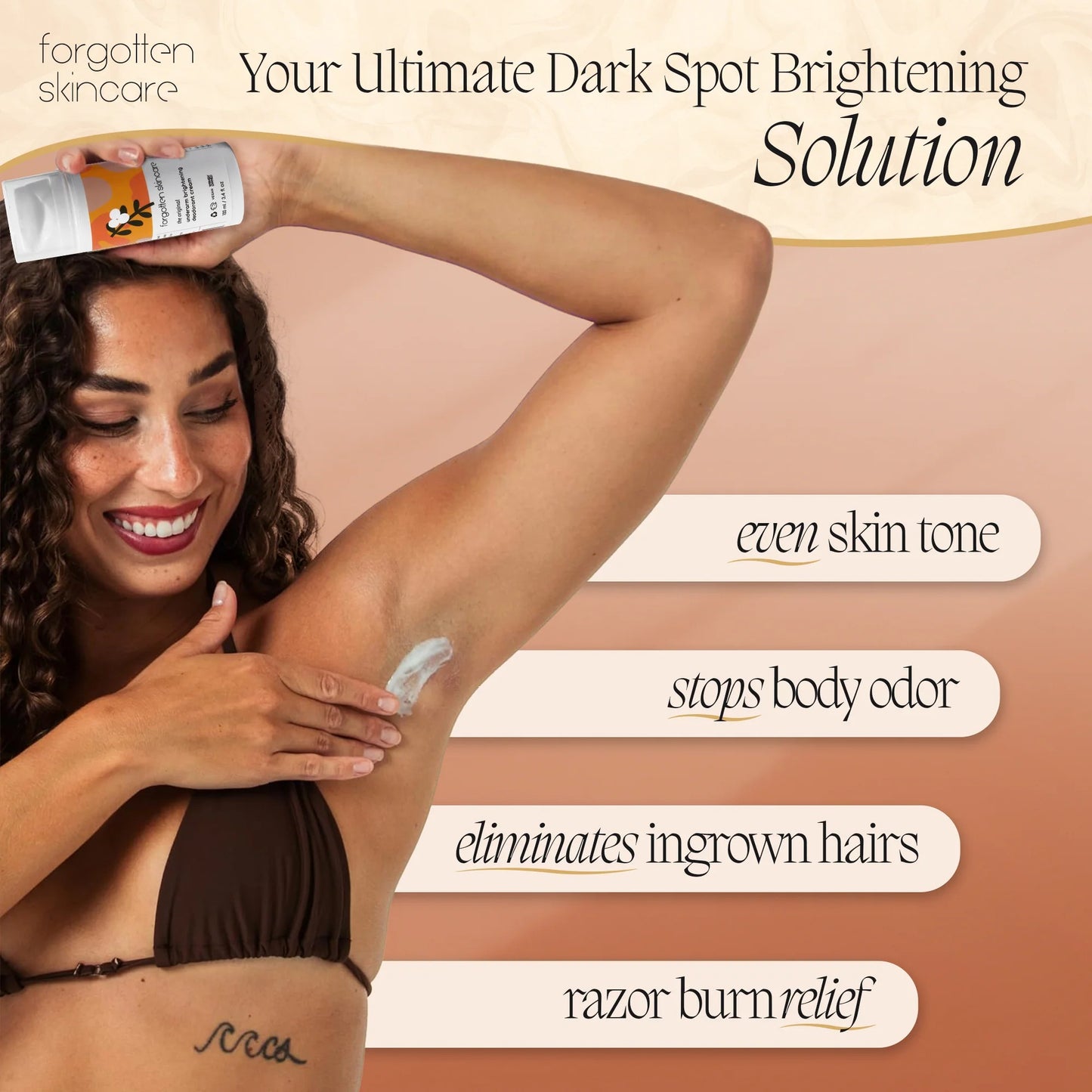The Original Underarm Brightening Deodorant Cream