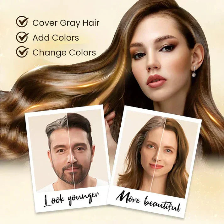 ✨Japanese Long Lasting Natural Hair Dye Shampoo (Buy 1 Get 1 Free)