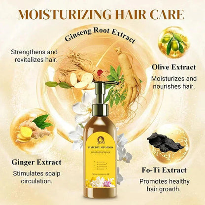 Japanese Long Lasting Natural Hair Dye Shampoo for MEN (Buy 1 Get 1 Free) @399