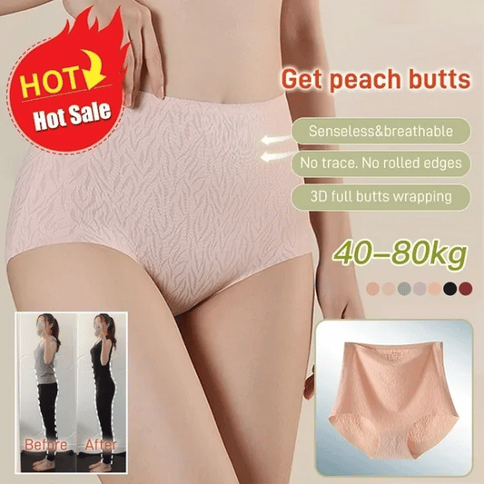 Tummy Control & Hip Lifting Seamless Panties - Multicolor (Pack Of 4).